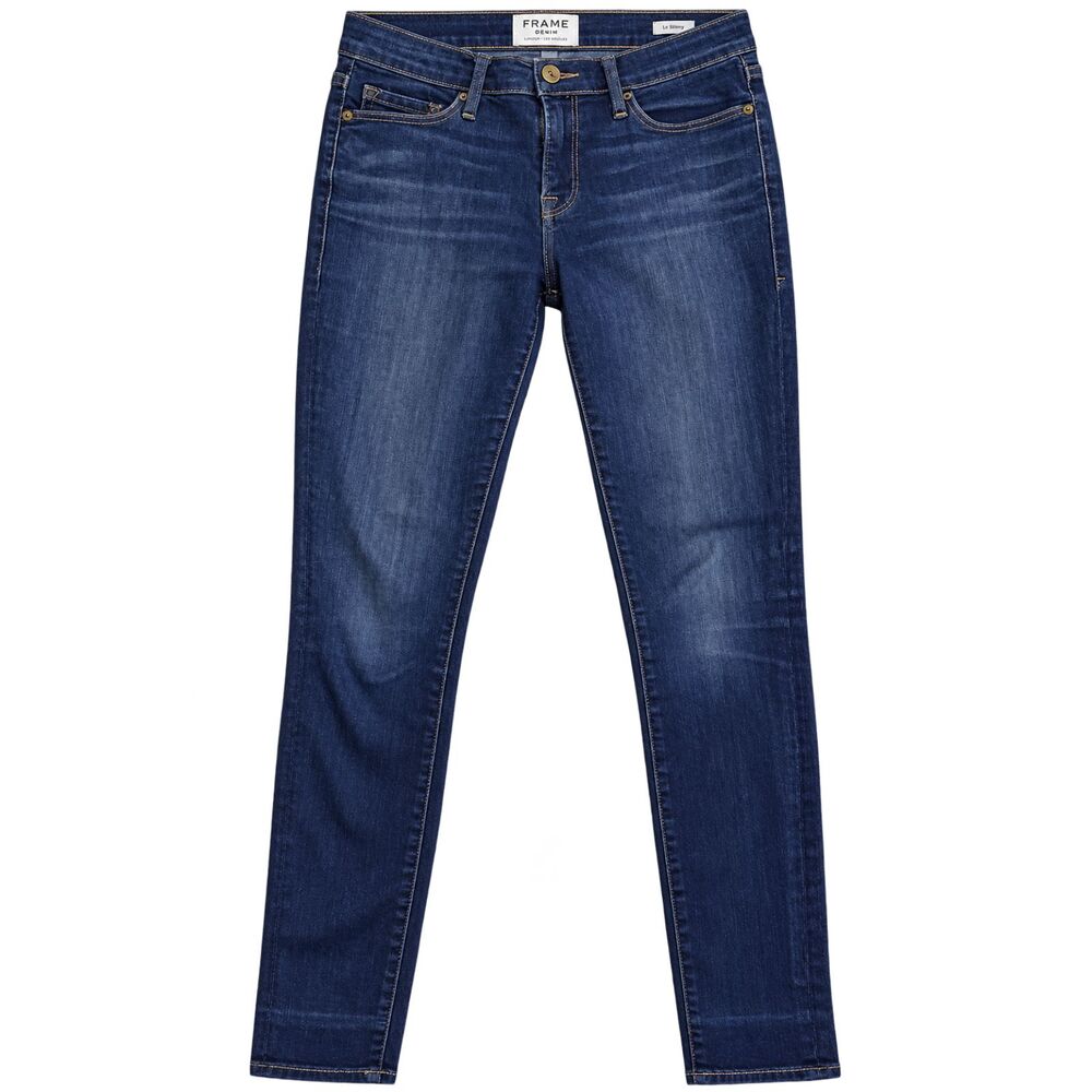 FRAME Le Skinny de Jeanne Medium Dark Wash Skinny Jeans Size 28 Stretch Denim